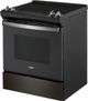 Whirlpool® 30" Black Stainless Slide-In Electric Range with Frozen Bake™ Technology-3