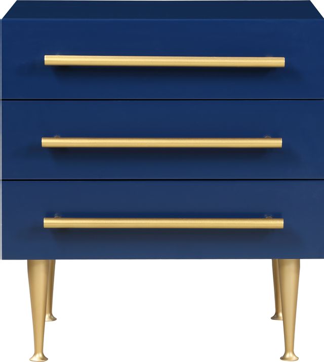 Meridian Furniture Marisol Navy Nightstand-2
