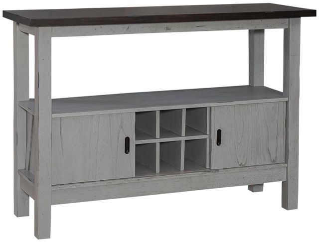 Liberty Furniture Newport Carbon Gray/Smokey Gray Server-0