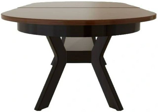 Mavin Customizable 38" Oval Extendable Dining Table with 12" Leaf-2