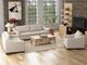 International Furniture Direct Natural Parota Beige Chair-1
