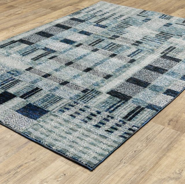 Oriental Weavers™ Atlas Blue 5'x7' Area Rug-2