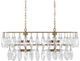 Classic Home Tressia Brass Chandelier-1
