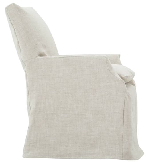 Rowe® Customizable Cece Slipcovered Dining Arm Chair-2
