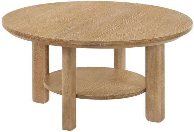 Coaster® Ottowa Wash Oak Coffee Table-0