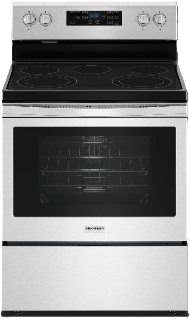 Crosley® 30" Stainless Steel FreeStanding Electric Range-0