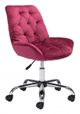 Zuo® Loft Red Office Chair-0