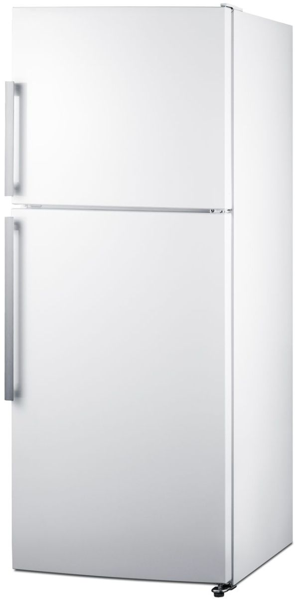 Summit® 28" 13.6 Cu. Ft. White Counter Depth Top Freezer Refrigerator-3