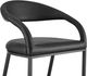 Armen Living Ramona Black Bar Stool-4