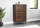 Monarch Specialties Inc. Grey/Walnut Chest-2