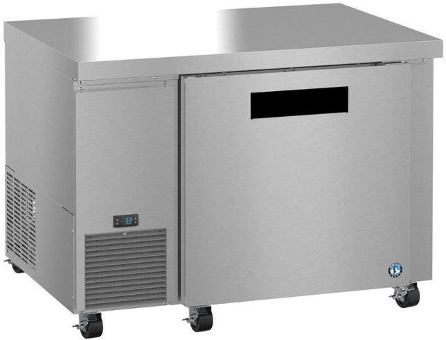 Hoshizaki Steelheart® 46" 11.78 Cu. Ft. Stainless Steel Single Section Undercounter Side Mount Freezer-1