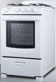 Summit® 24" White Freestanding Gas Range-1