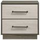 Coaster® Fenwick Almond/Gray Oak Nightstand-1