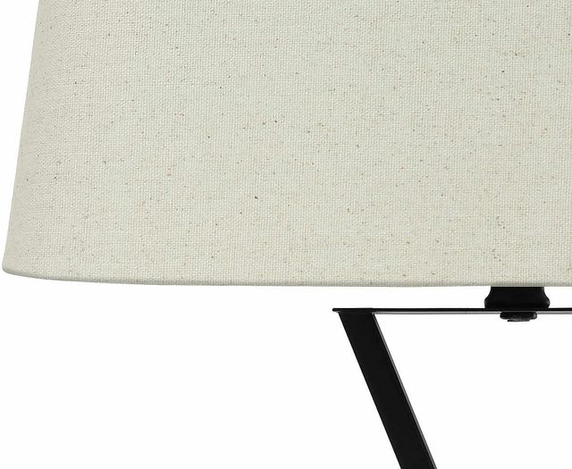Monarch Specialties Inc. 25"H Black Metal Table Lamp-2
