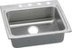 Elkay Lustertone® Classic Lustrous Satin 25" x 22" x 6" 4-Hole Single Bowl Drop-In ADA Sink with Quick-Clip-0