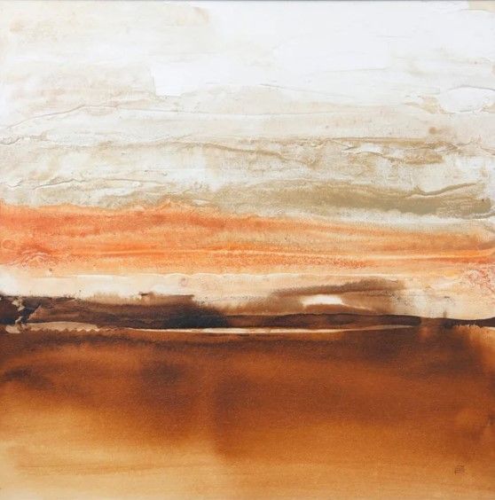 Stylecraft Brown/Orange/White Wall Art-1