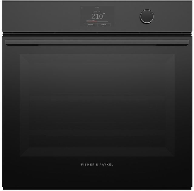 Fisher & Paykel Series 11 24" Black Glass Combination Steam Oven