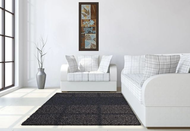 Classy Art Blue Fusion Panel Il By Jeni Lee Wall Art-2