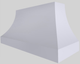 Vent-A-Hood® Designer Series 60" White Wall Mounted Range Hood-3