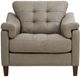Leather Italia™ Georgetowne Ellis Green Pea Chair-0