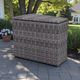 Kingston® Casual Silver Oak Aluminum Outdoor Wedge Table-2