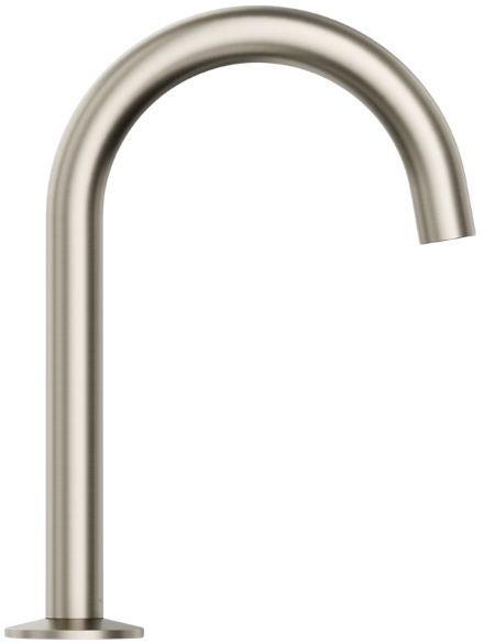 KOHLER® Components® Vibrant Brushed Nickel 1.2 GPM Bathroom Sink Faucet Spout with Tube Design-3