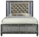 New Classic® Home Furnishings Radiance 4-Piece Black Pearl Queen Panel Storage Bedroom Set-2
