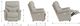 La-Z-Boy® James Stone Power Wall Recliner with Headrest and Lumbar-2