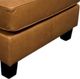 USA Premium Leather Furniture 4040 Chestnut Ottoman-2