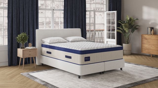 Sherwood® Bedding Timeless, Essentials® Stunning 15.5" Wrapped Coil Ultra Soft Euro Top California King Mattress-1