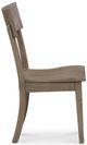 Bassett® Furniture Customizable BenchMade Rollins Oak Dining Side Chair-1