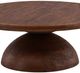 Dovetail Furniture Amberlyn Brown Coffee Table-1