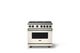 Viking® 7 Series 36" Pure White Pro Style Natural Gas Range-0