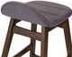 Liberty Furniture Space Savers Gray/Satin Walnut 24" Counter Chair-5