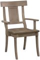 Bassett® Furniture Customizable BenchMade Baxter Oak Dining Arm Chair-0