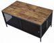 ACME Furniture Winam Antique Oak Coffee Table with Black Base-3