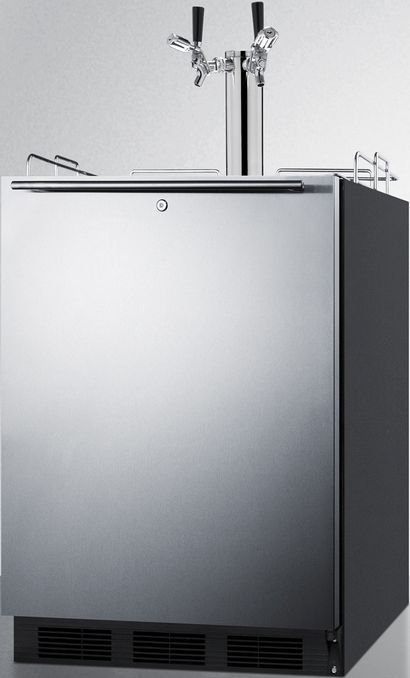 Summit® Commercial 5.5 Cu. Ft. Stainless Steel Beer Cooler/Kegerator-1