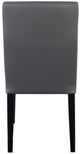 Porter International Designs Verona Gray Upholstered Dining Side Chair-3