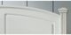 Vaughan-Bassett Hamilton Franklin Snow White Full/Queen Panel Headboard and Footboard-2