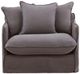 Dovetail Furniture Lexia Stone Slipcovered Sofa Chair-1