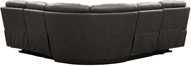 Signature Design by Ashley® Wasson 5-Piece Gray Reclining Sectional-1