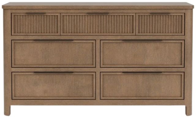 Riverside Furniture Jaxon Casual Mink Brown Dresser Drawer-2