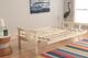 Kodiak Furniture Monterey Twill Gray/Antique White Full Futon with Mattress-3