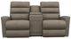 La-Z-Boy® Liam Mushroom Power Wall Reclining Loveseat with Console, Headrest, and Lumbar-1