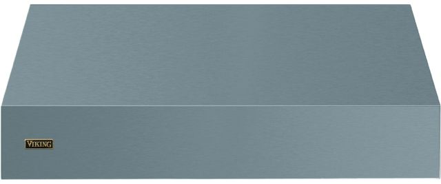 Viking® 5 Series 48" November Sky Wall Mounted Range Hood with Brushed Brass Trim-0