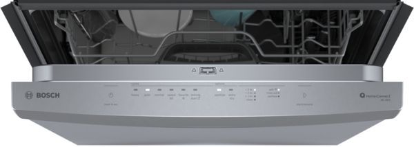 Bosch® 300 Series 24" Stainless Steel Top Control Built In Dishwasher-1