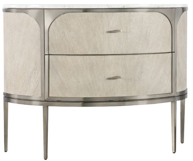 Hooker® Furniture Modern Mood Diamond Demilune Nightstand-0