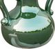 A & B Home Green Round Vase with Handles-2