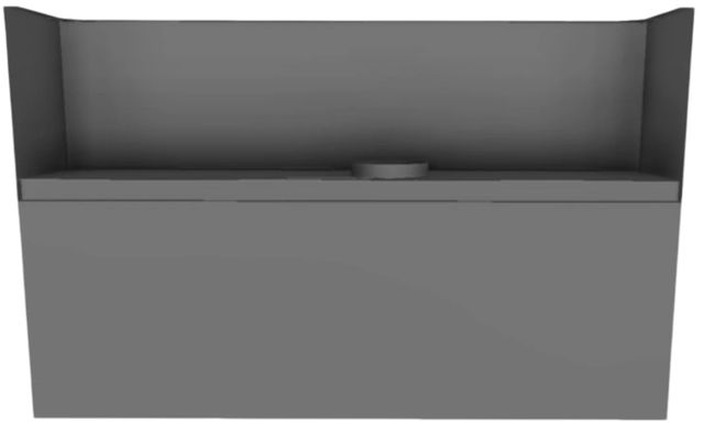 Vent-A-Hood® 48" Gunsmoke Wall Mounted Range Hood-3