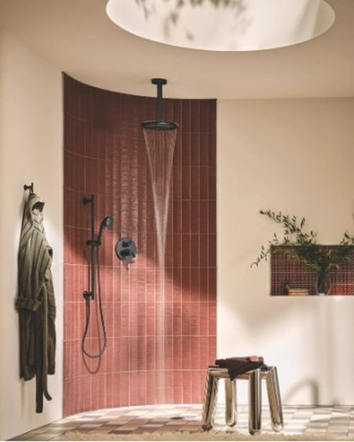 Brizo Roccesco™ Matte Black Single Robe Hook-1